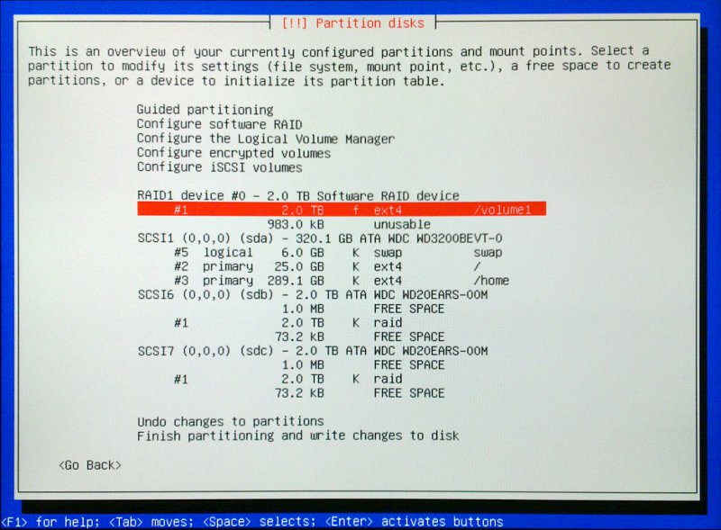 Nas partitioning